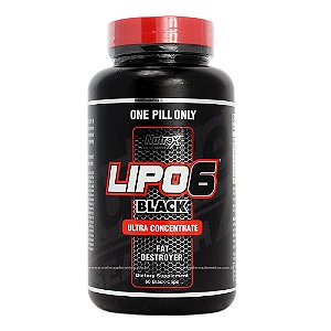 Lipo 6 Black Ultra Concentrado - 60 cápsulas - Nutrex