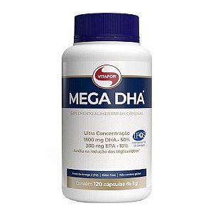 Mega DHA – 120 Cápsulas – Vitafor