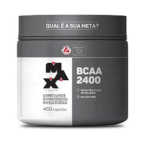 BCAA 2400 450 Caps - Max Titanium