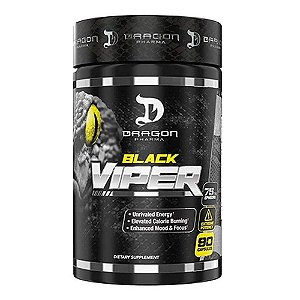 Black Viper - 90 Cápsulas - Dragon Pharma