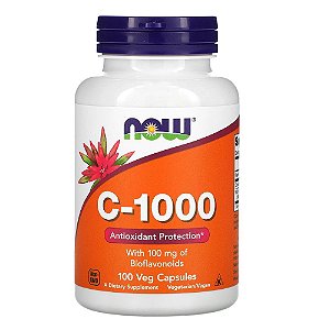 C-1000 com Bioflavonoids - 100 cápsulas - Now
