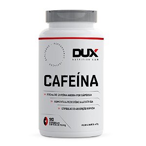 Cafeina 210mg - 90 cápsulas - Dux Nutrition
