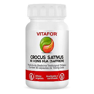 Crocus Sativus - 150mg - 60 Cáp - Vitafor