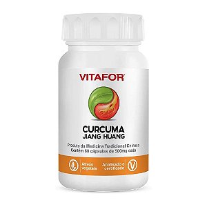 Curcuma Jiang Huang – 60 Cáps – Vitafor