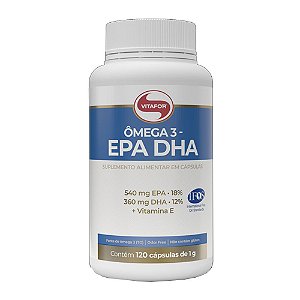 Ômega 3 EPA DHA - 120 cáp - Vitafor