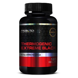 Termogênico Extreme Black - 420mg - 120 cápsulas - Probiotica