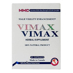 Vimax Herbal Supplement - 60 cápsulas - MMC