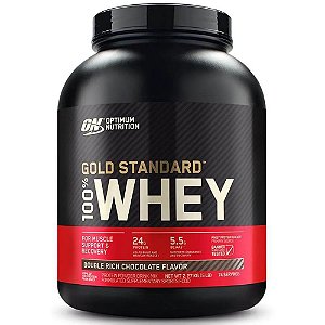 Whey Gold Standard - 2.27kg - Optimum Nutrition (Double Rich Chocolate Flavor)