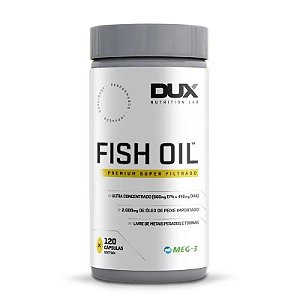 Fish Oil - Óleo de Peixe - 120 Cápsulas - Dux Nutrition