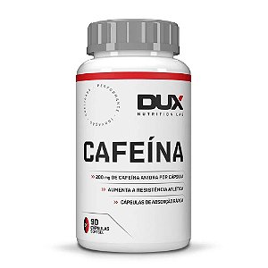 Cafeína - Pote 90 Cápsulas - Dux Nutrition