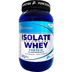 Whey Protein Isolado- 909g - Performance Nutrition
