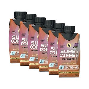 SuperCoffee Ready to Drink - 6 Unidades de 200ml - Caffeine Army