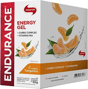 Endurance Energy Gel - 12 Sachês 30g - Vitafor