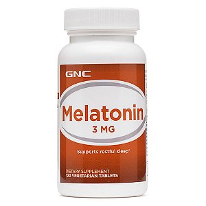 Melatonin 3mg - 120 Tabletes Veganas - GNC