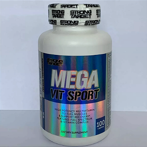 MEGA Vit Sport - 100 Cápsulas - Strong Target