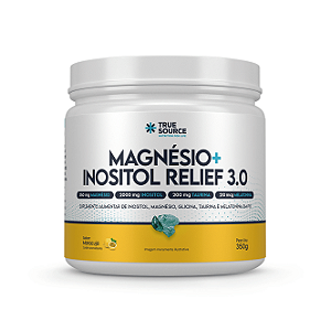Magnésio + Inositol Relief 3.0 - 350g - True Source Nutrition