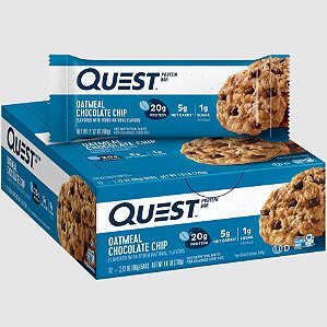 Quest Bar Chocolate Chip - 12 Un 60g - Quest Nutrition