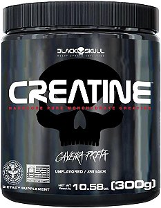 Creatina - 300G Sem Sabor - Black Skull
