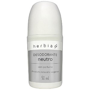 Desodorante Sem Perfume - Roll-on 50mL - Herbia