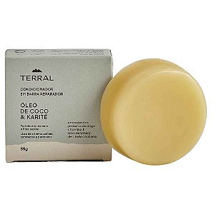 Condicionador em Barra Reparador - Cabelos Secos 55g - Terral Natural