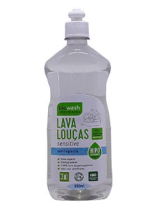 Lava Louças Sensitive 650mL - Biowash