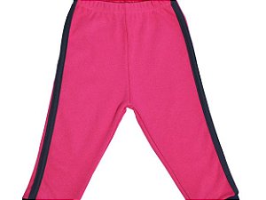Calça Pink com Faixa Marinho