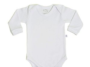 Body Manga Comprida Branco