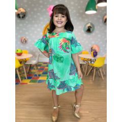 Vestido Infantil Natureza