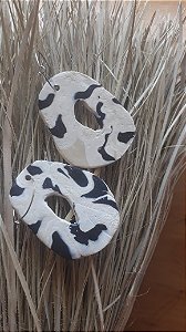 Brinco Polimerclay Zebra