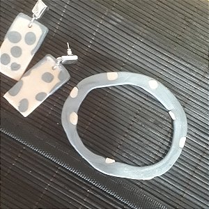 Conjunto Pulseira e brinco