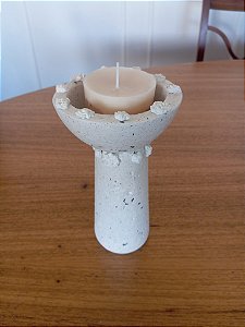 Porta velas taça M