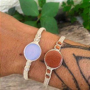 Pulseira Tornozeleira com Pedra