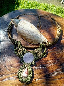 Colar Mata Atlântica encantada