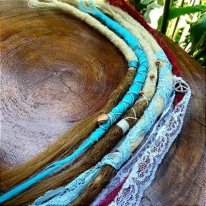 Dread removível decorado