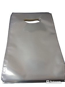 Sacolas Plasticas Boca De Palhaço 15x25 - Kg 210 Unidades - Cristal