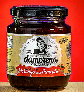 Geleia de morango com pimenta 250 ml