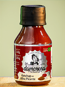 Molho de ketchup ao alho picante 100 ml