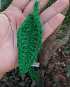 Brinco folha bandeira