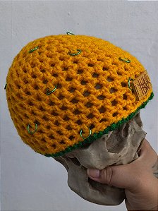 Headpiece verde ouro