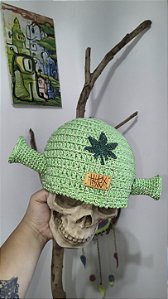 Touca Shrek maconhista