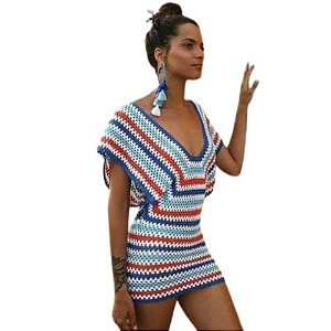 Vestido de crochê