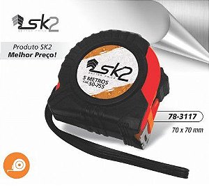 TRENA EMBORRACHADA SK2 5m X 19mm 78-3117