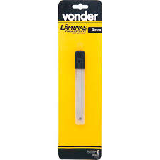 LAMINA ESTILETE  9MM BLISTER C/10 VONDER
