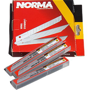 LAMINA 9MM 30 GRAUS SIMPLE LINE S NORMA