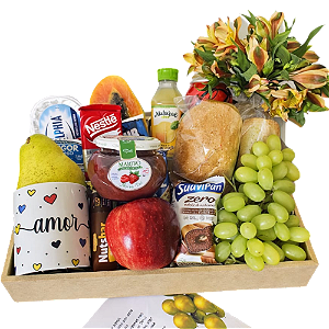 Bandeja Café da Manhã / Tarde Light / Fit