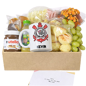 Mini Bandeja Café da Manhã / Tarde com Caneca