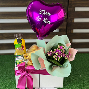 Cesta Café da Manhã com Chocolate