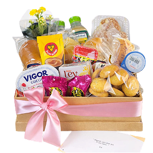 Cesta Café da Manhã Doçura da Manhã