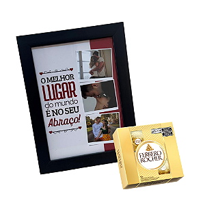 Porta-Retrato Fotos Com Chocolate