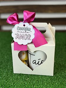 Kit Caneca Personalizada e Chocolate